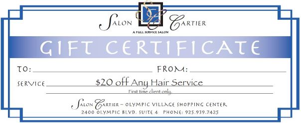 Gift Certificate