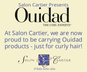 Ouidad hair products at Salon Cartier