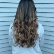 Salon Cartier customer with Low-toxic hair color treatment in Walnut Creek