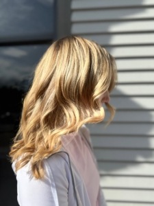 blonde highlights from salon in walnut creek
